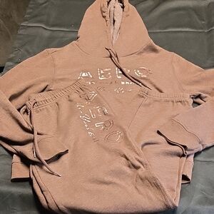 Aeropostale Brown Track Pants Joggers